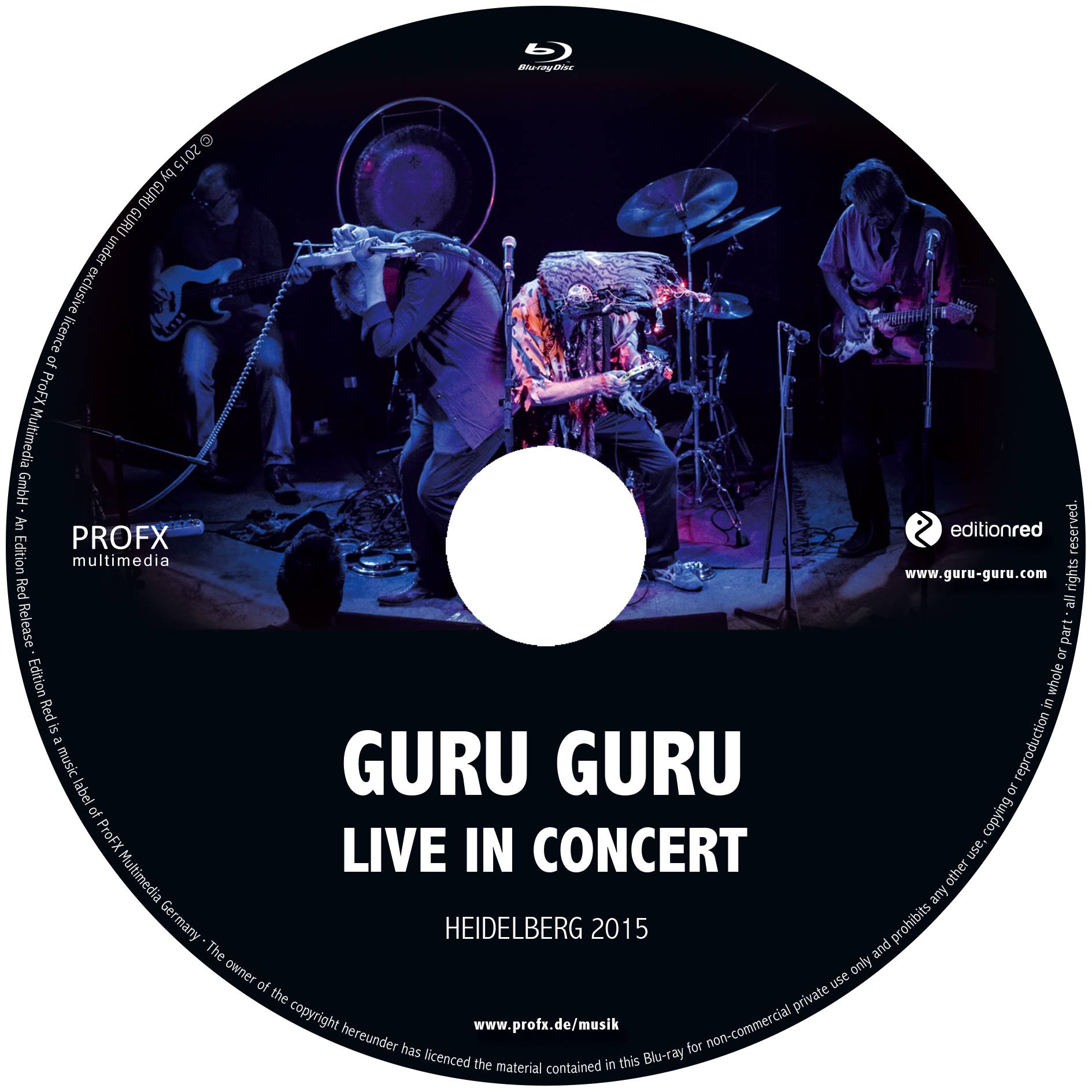 Blu-ray Guru Guru live in Concert - Heidelberg